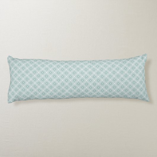 Tangled-schermpatroon Lichaamskussen (Achterkant)