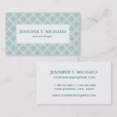 Tangled-schermpatroon Visitekaartje (Voorkant / Achterkant)