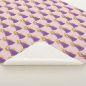 Tangled Sherpa Blanket Sherpa Deken (3/4)