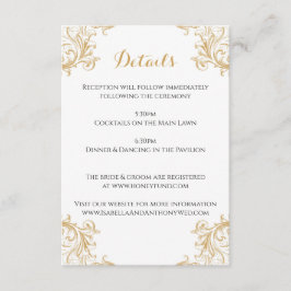 Tangled Sun Details Card Informatiekaartje