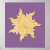 Tangled Sun Poster (Voorkant)