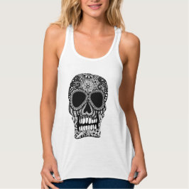 Tangled Tanktop schedel