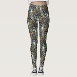 Tangled-vertakkingen van pijnbomen met een bizar p leggings