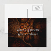 Tangled Web Briefkaart (Voorkant / Achterkant)