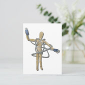 TangledInUSB082611 Briefkaart (Staand voorkant)