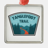 Tanglefoot Metalen Ornament (Voorkant)