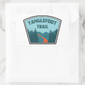 Tanglefoot Rechthoekige Sticker (Tas)