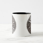 Tangletree One Tweekleurige Koffiemok (Center)