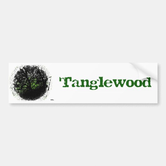 Tanglewood Bumpersticker (Voorkant)