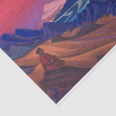 Tanglha, Song Shambhala van Nicholas Roerich Tissuepapier (Detail)