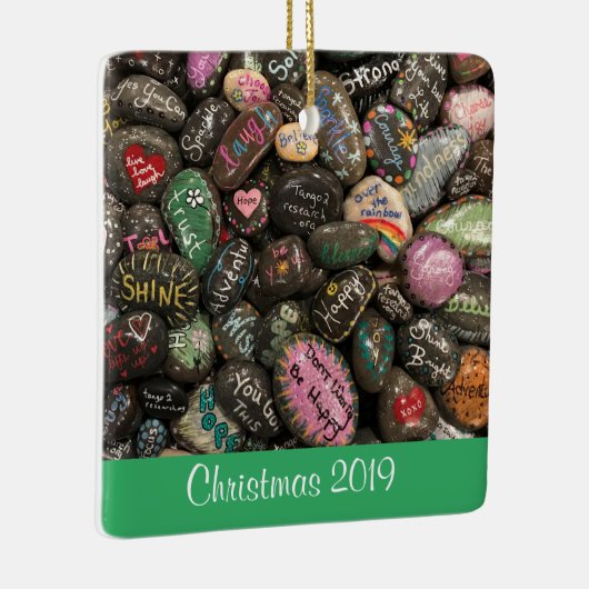 TANGO2 kerstversiering 2019 Keramisch Ornament (Rechts)