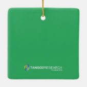 TANGO2 kerstversiering 2019 Keramisch Ornament (Achterkant)