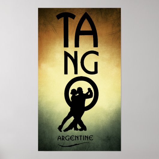 Tango Argentine Poster (Voorkant)