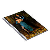 Tango Argentino Deco Notitieboek (Rechterzijde)