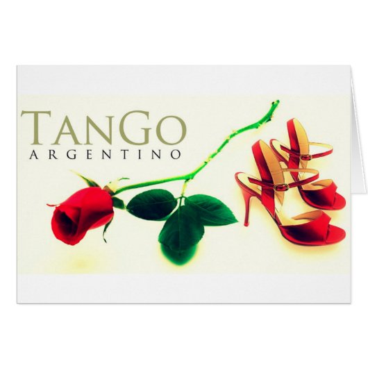 Tango argentino vintage (Voorkant Horizontaal)