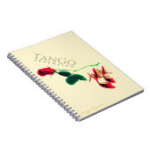 Tango argentino Vintage Notitieboek (Rechterzijde)