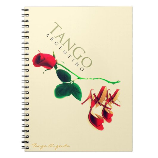 Tango argentino Vintage Notitieboek (Voorkant)