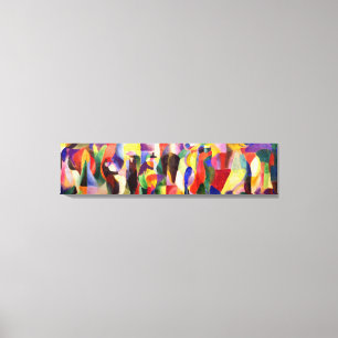 Tango Bal Bullier - Abstracte kunst van Sonia Dela Canvas Afdruk