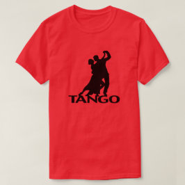 Tango Ballroom Dansers Silhouet T-shirt