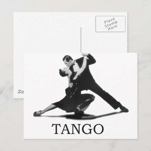 TANGO BRIEFKAART (Voorkant / Achterkant)