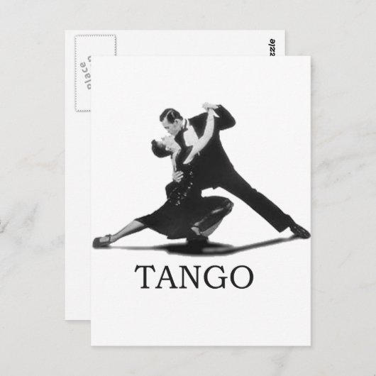 TANGO BRIEFKAART (Voorkant / Achterkant)