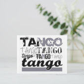 Tango Briefkaart (Staand voorkant)