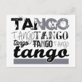 Tango Briefkaart (Voorkant)