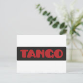 Tango Briefkaart (Staand voorkant)