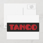 Tango Briefkaart (Voorkant / Achterkant)