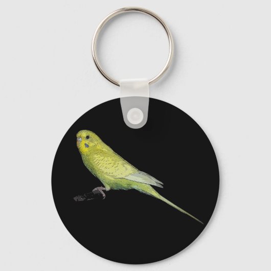 Tango budgie sleutelhanger (Voorkant)