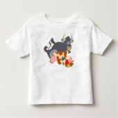 Tango! (cartoon stier en koe) kinderen T-shirt (Voorkant)