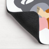 Tango! (cartoon stier en koe) mousepad muismat (Hoek)