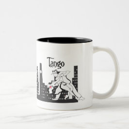 Tango City Tweekleurige Koffiemok