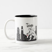 Tango City Tweekleurige Koffiemok (Links)