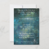 Tango Classic Dance Personalized Glam Galaxy Kaart (Achterkant)