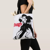 Tango Couple silhouette Tote Bag (Dichtbij)