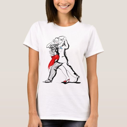 Tango Couple T-shirt (Voorkant)