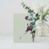 Tango Dance Briefkaart (Staand voorkant)