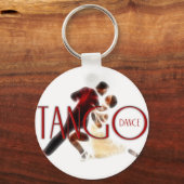 Tango Dance rojo Sleutelhanger (Voorkant)