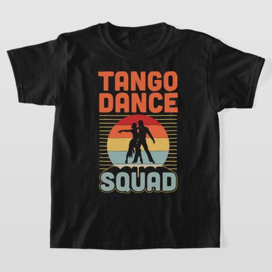Tango Dance Squad Matching Tango Dance School Grou T-shirt (Laagn)