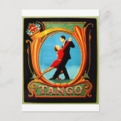 Tango Dancer Briefkaart (Voorkant)