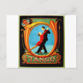 Tango Dancer Briefkaart (Voorkant)