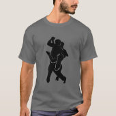 Tango Dancer Couple T-Shirt - Uw kleur (Voorkant)