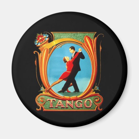 Tango Dancer Magneet (Voorkant)