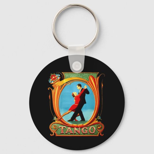 Tango Dancer Sleutelhanger (Voorkant)