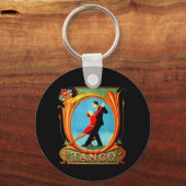 Tango Dancer Sleutelhanger (Voorkant)