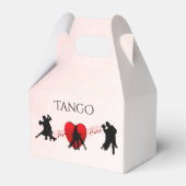 Tango Dancers Bedankdoosjes (Voorkant Zijde)