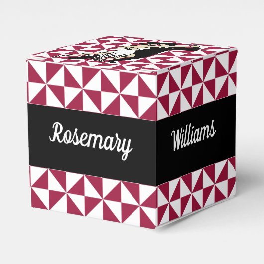 Tango Dancers Bedankdoosjes (Voorkant Zijde)