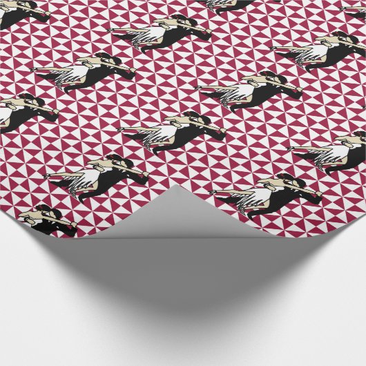 Tango Dancers Cadeaupapier (Hoek)