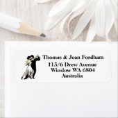 Tango Dancers Etiket (Insitu)